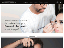 Tablet Screenshot of fernandotorquatto.com.br